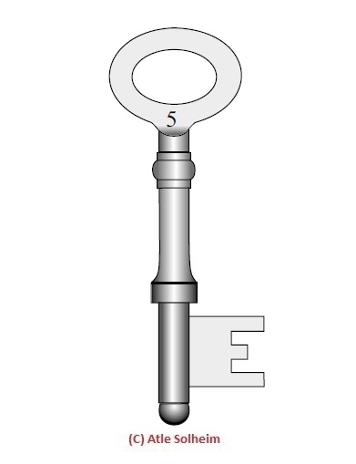 Hovedbilde 18/35 Nøkkel 5DF