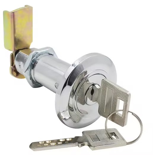 Hovedbilde LS-621-60 Låsesylinder Brannskap 60mm Medbringer L